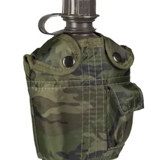 Фляга армейская 1 л Woodland с чехлом Mil-Tec Германия