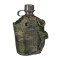 Фляга армейская 1 л Woodland с чехлом Mil-Tec Германия