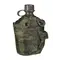 Фляга армейская 1 л Woodland с чехлом Mil-Tec Германия