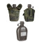 Фляга армейская 1 л Woodland с чехлом Mil-Tec Германия