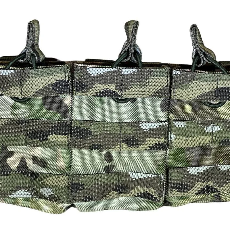 Подсумок для 3-х магазинов универсальный для АК Мультикам Cordura 1050 TTX