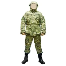 Зимний камуфляжный костюм, бушлат и штаны Мультикам -20 C