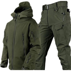Костюм Soft Shell камуфляж олива размер S