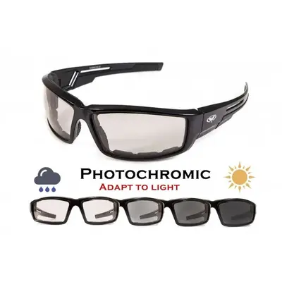 Очки защитные фотохромные Global Vision Sly Photochromic (clear) прозрачные фотохромные