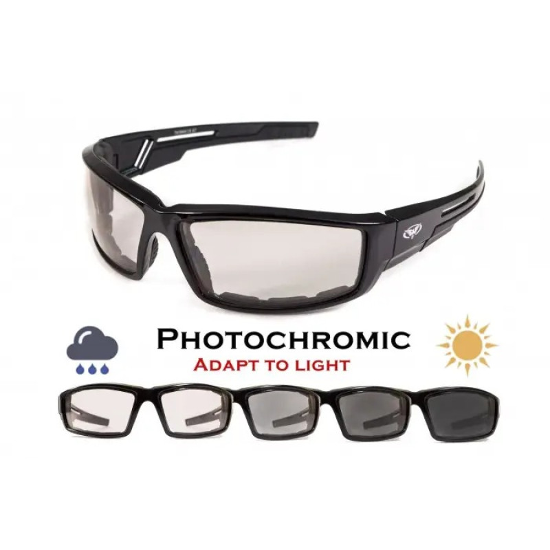 Очки защитные фотохромные Global Vision Sly Photochromic (clear) прозрачные фотохромные