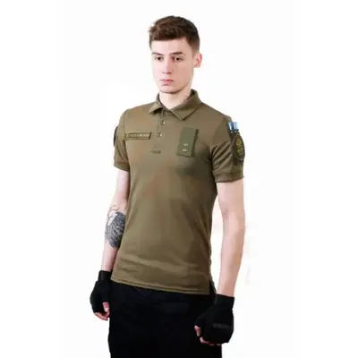 Футболка поло ВСУ кулмакс ДСТУ ELIT Pancer Protection 48