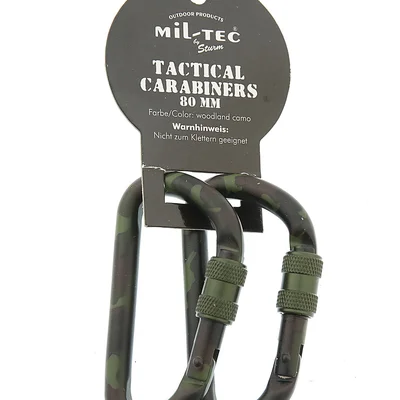 Карабины алюминиевые вудленд Mil Tec Германия