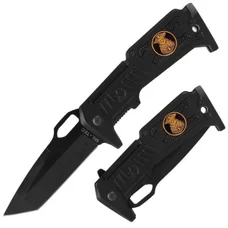 Нож складной Police черный Mil-tec Германия