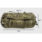 Сумка тактическая Cordura 1000 Den (100 литров) Премиум Oberig Мультикам