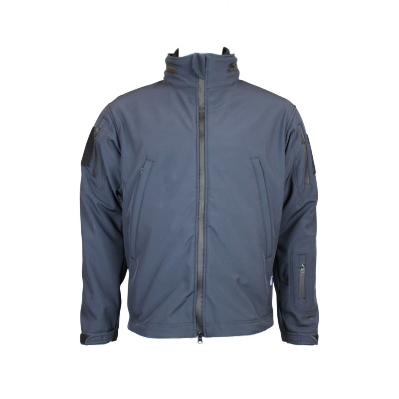 Куртка Soft Shell с подстежкой Pancer Темно-синяя