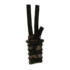 Подсумок под 1 магазин АК/AR-15 Oxford 600D на Molle пластиковые бока Defender Мультикам