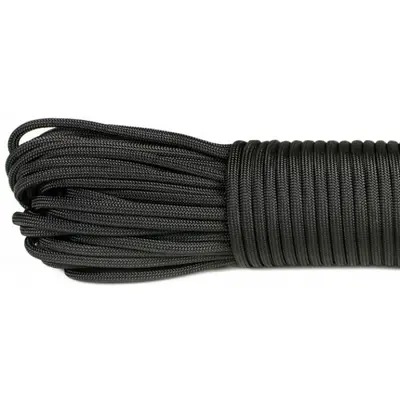 Паракорд Type III 550 Черный 20 м