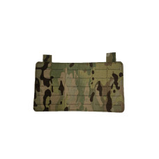 Передняя панель на плитоноске LaserCut система Molle uaBRONIK Мультикам