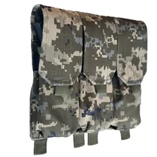 Подсумок тройной для магазинов АК закрыт с MOLLE ММ-14 МК