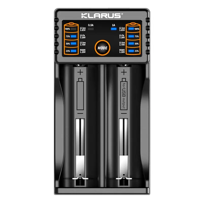Зарядное устройство KLARUS K2 Зарядное устройство KLARUS K2