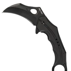 Нож-керамбит складной G10 черный Mil Tec Германия