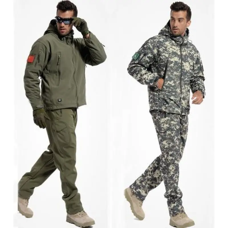 Костюм Soft Shell камуфляж олива, флисовая подстежка размер M Костюм Soft Shell камуфляж олива, флисовая подстежка размер M