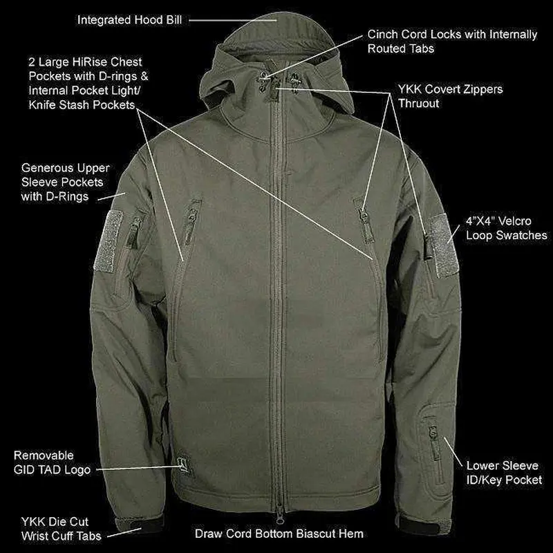 Куртка Soft Shell олива Куртка Soft Shell олива