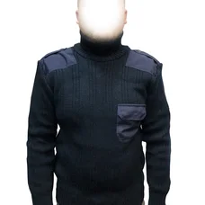 Свитер синий с горлом МЧС