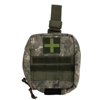 Подсумок под аптечку Cordura Karabat Темный пиксель