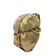Подсумок тактический под гранату закрытый Warrior Spirit G-WS Пиксель