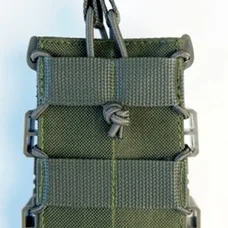 Подсумок полимерный каркасный для 1 магазина АК Cordura 1050 ТТХ Олива