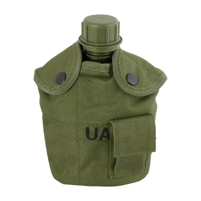 Фляга в чехле UA с подстаканником (1л) олива