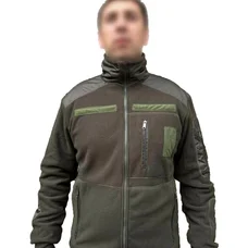Кофта флис олива тактика 260гр/м