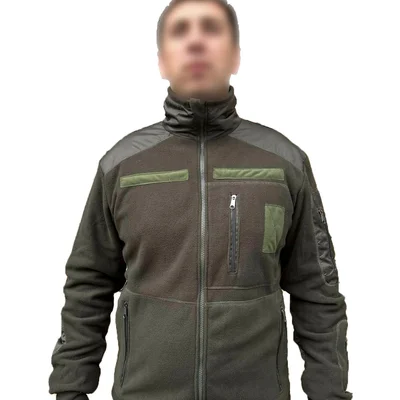 Кофта флис олива тактика 260гр/м