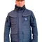 Куртка милитари м65 темно-синяя под пистолет с Velcro Soft Shell
