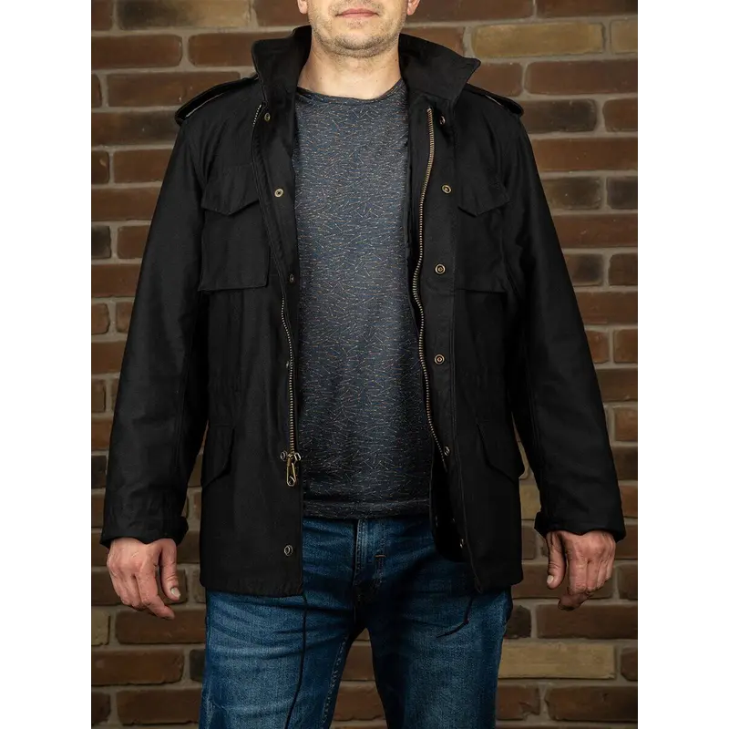 Куртка M-65 Britannia Style Shvigel Black Куртка M-65 Britannia Style Shvigel Black
