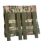 Подсумок тройной для магазинов АК закрыт с MOLLE мультикам МК