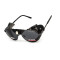 Очки защитные Global Vision Aviator-5 GunMetal (gray), серые в темной оправе со съёмным уплотнителем из синтетитечской "кожи"