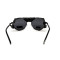 Очки защитные Global Vision Aviator-5 GunMetal (gray), серые в темной оправе со съёмным уплотнителем из синтетитечской "кожи"