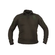 Футболка поло длинный рукав олива Pancer Protection 48