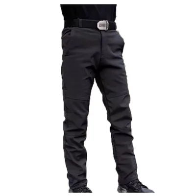 Штаны Soft Shell милитари черные XXXL