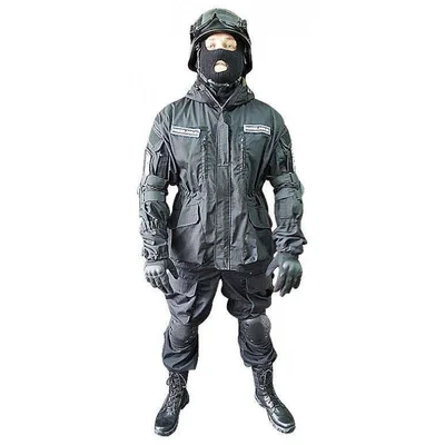 Костюм для спецназа Pancer Protection черный 48