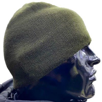 Шапка вязаная Pancer Protection, олива р. 56