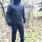 Костюм зимний тактика ветровлагозащитный черный