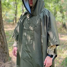 Пончо дождевик Pancer Protection олива