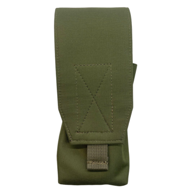 Подсумок под два магазина Defender ткань Oxford/Cordura 600D под крепление MOLLE олива