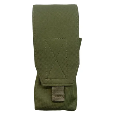Подсумок под два магазина Defender ткань Oxford/Cordura 600D под крепление MOLLE олива