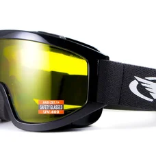 Защитные очки Global Vision Wind-Shield (yellow) Anti-Fog, жёлтые