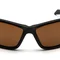 Защитные очки Venture Gear Tactical Howitzer Black (bronze) Anti-Fog, коричневые в чорной оправе