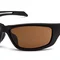 Защитные очки Venture Gear Tactical Howitzer Black (bronze) Anti-Fog, коричневые в чорной оправе