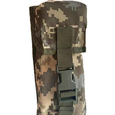 Подсумок для двух магазинов АК закрытого типа на фастексе на системе Molle МК (ММ-14)