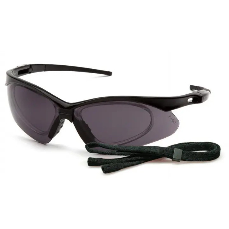 Очки защитные открытые Pyramex PMXtreme RX (gray) Anti-Fog серые с вставкой под диоптрии