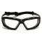 Очки защитные с уплотнителем Pyramex Highlander-Plus (clear) Anti-Fog прозрачные