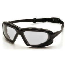 Очки защитные с уплотнителем Pyramex Highlander-Plus (clear) Anti-Fog прозрачные