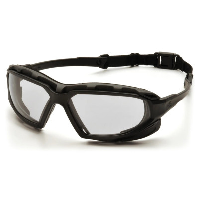 Очки защитные с уплотнителем Pyramex Highlander-Plus (clear) Anti-Fog прозрачные